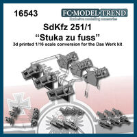 SdKfz 251/1 Stuka Zu Fuss Conversion (For Das Werk, Trumpeter Kits)